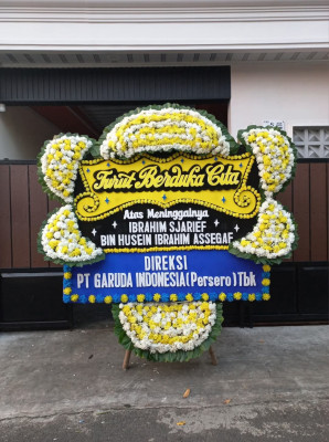 Papan Bunga Duka di Kertak Hanyar