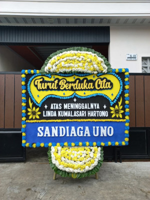 Papan Bunga Duka di Kertak Hanyar